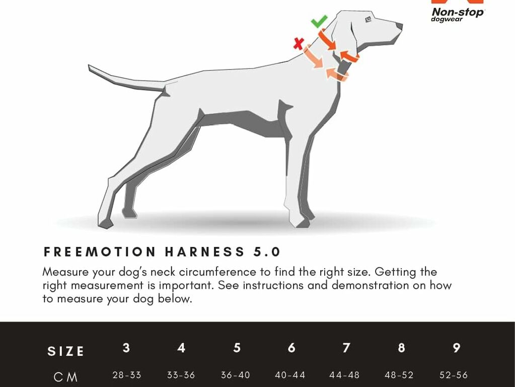 non stop freemotion harness 5.0