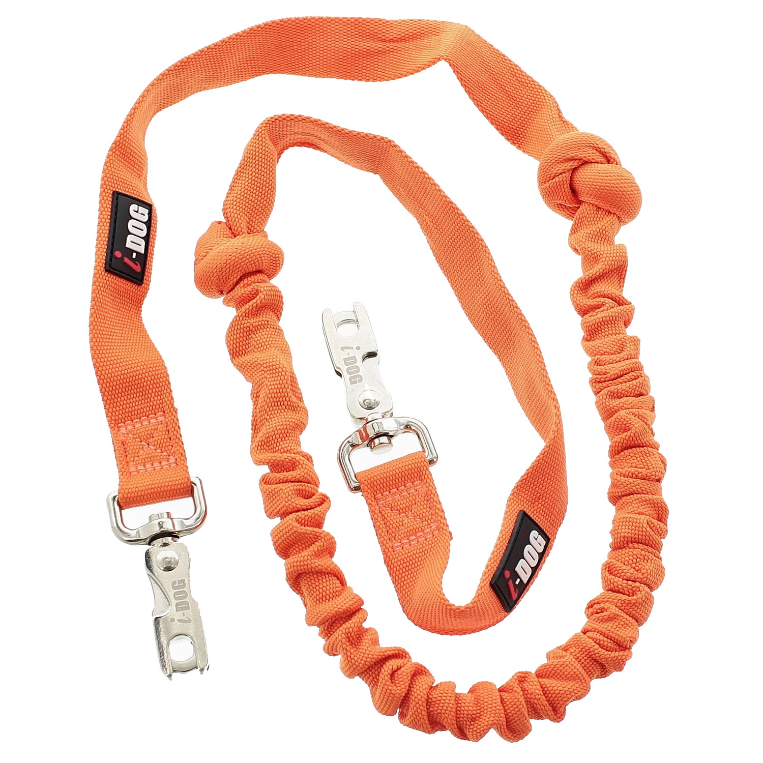 i dog canicross zugleine one mit stahlkarabiner