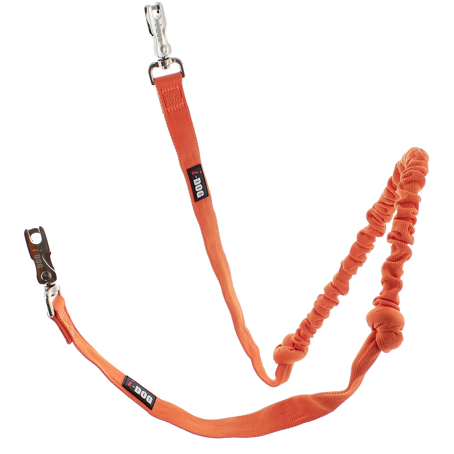 i dog canicross zugleine one mit stahlkarabiner
